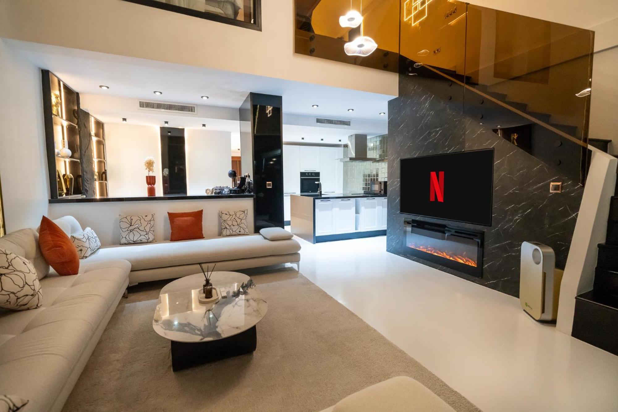 דירות טנג'יר Ecrin Secret, Duplex Prestige, Proche Corniche & Medina, Piscine, Parking, Wifi, Iptv, Ac מראה חיצוני תמונה