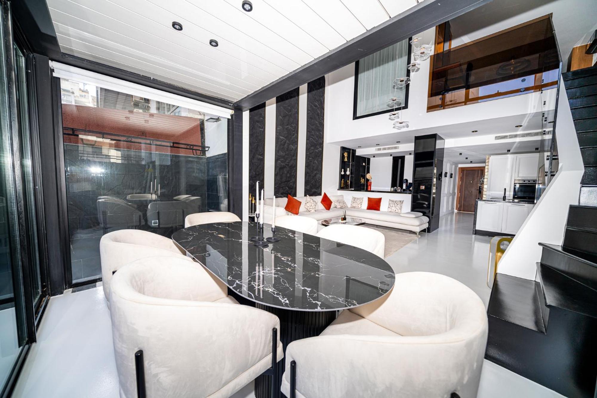 דירות טנג'יר Ecrin Secret, Duplex Prestige, Proche Corniche & Medina, Piscine, Parking, Wifi, Iptv, Ac מראה חיצוני תמונה